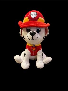 Marshall Red and Yellow Firefighter Dalmatian Plush